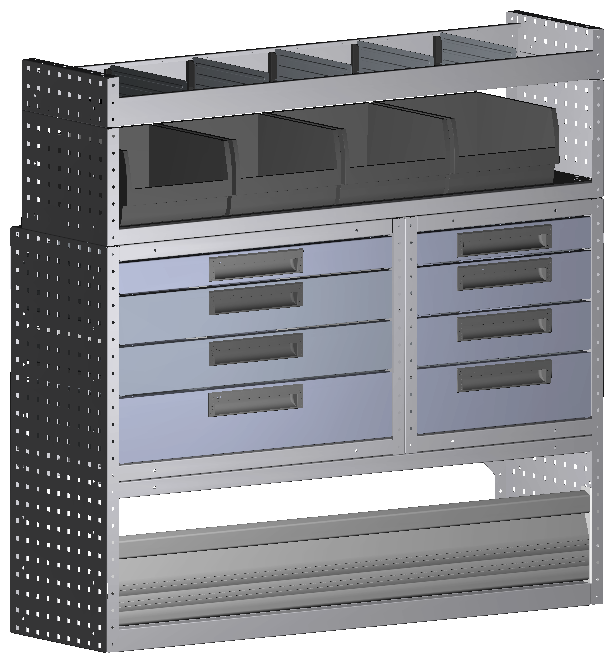 ALU-TECH KIT 1268X1220X360