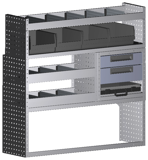 ALU-TECH KIT 1268X1220X360
