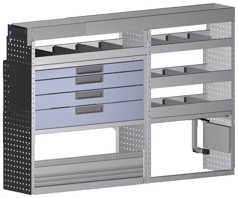 ALU-TECH KIT 1775X1210X360