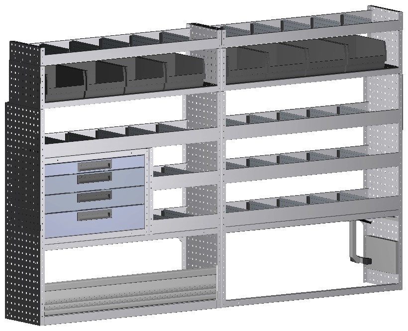 ALU-TECH KIT 2535X1620X360
