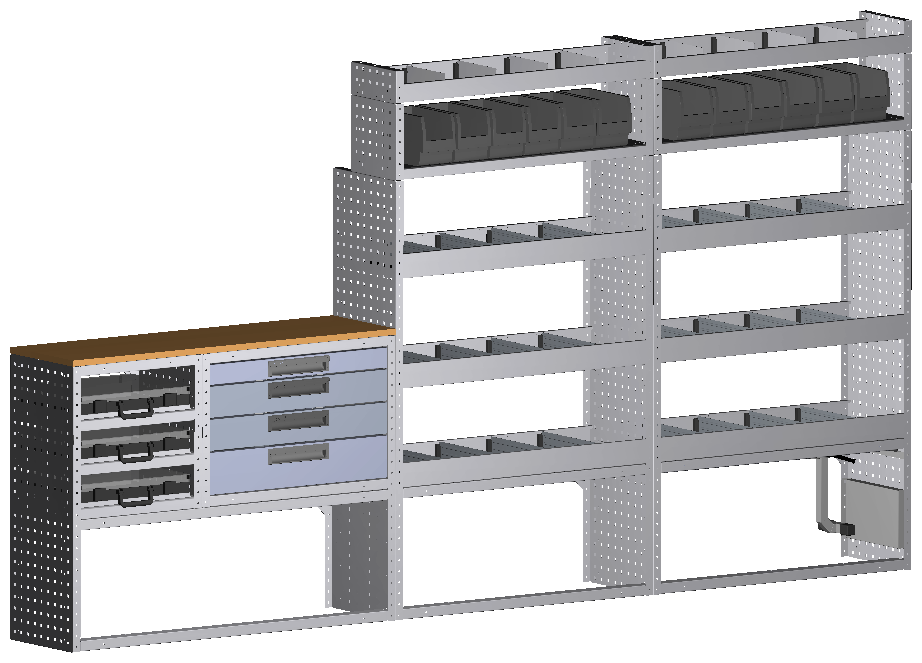 ALU-TECH KIT 3296X1800X360