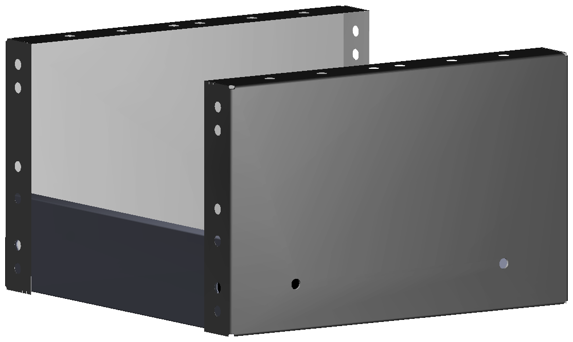 REGAL 253X161X260 MIT ANTIRUTSCHMATTE