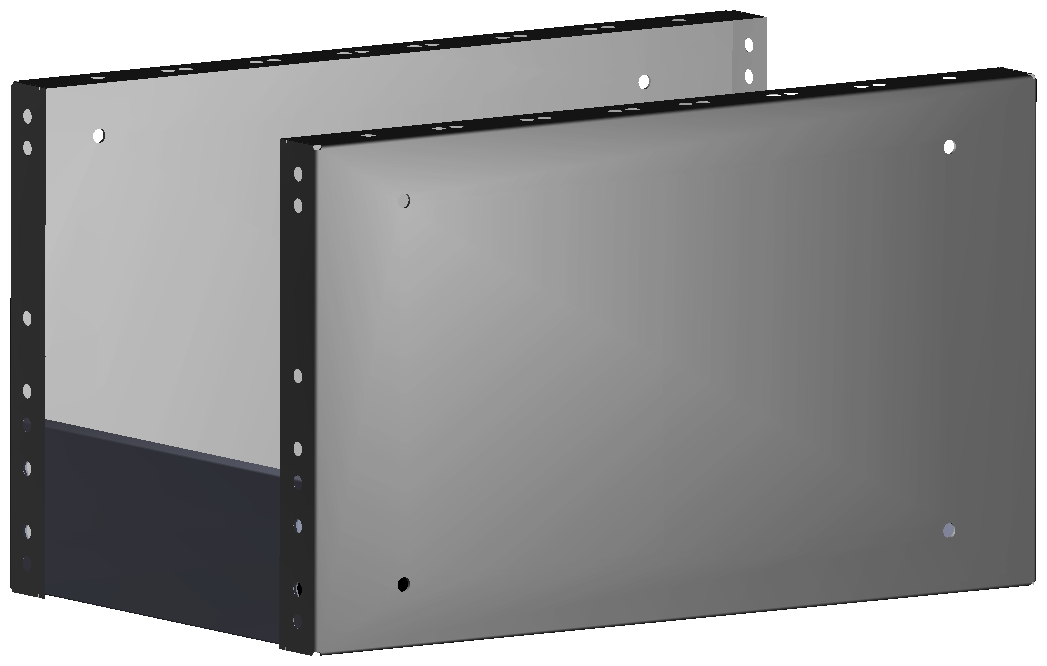 REGAL 253X241X410 MIT ANTIRUTSCHMATTE