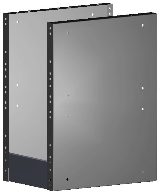 REGAL 253X483X360 MIT ANTIRUTSCHMATTE