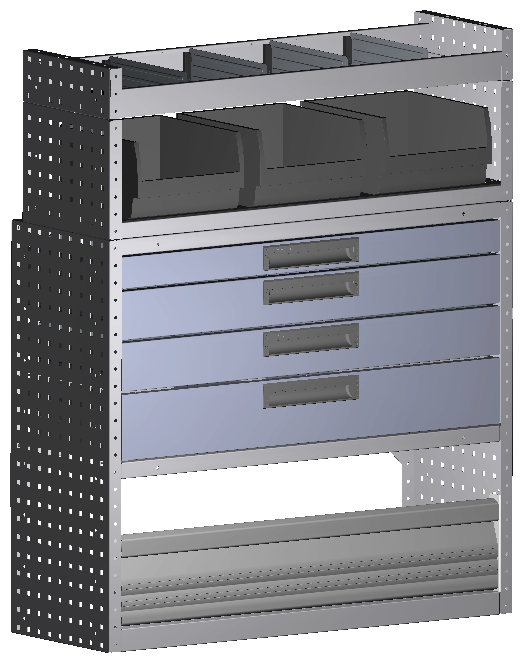 ALU-TECH KIT 1014X1220X360