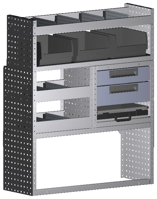 ALU-TECH KIT 1014X1220X360