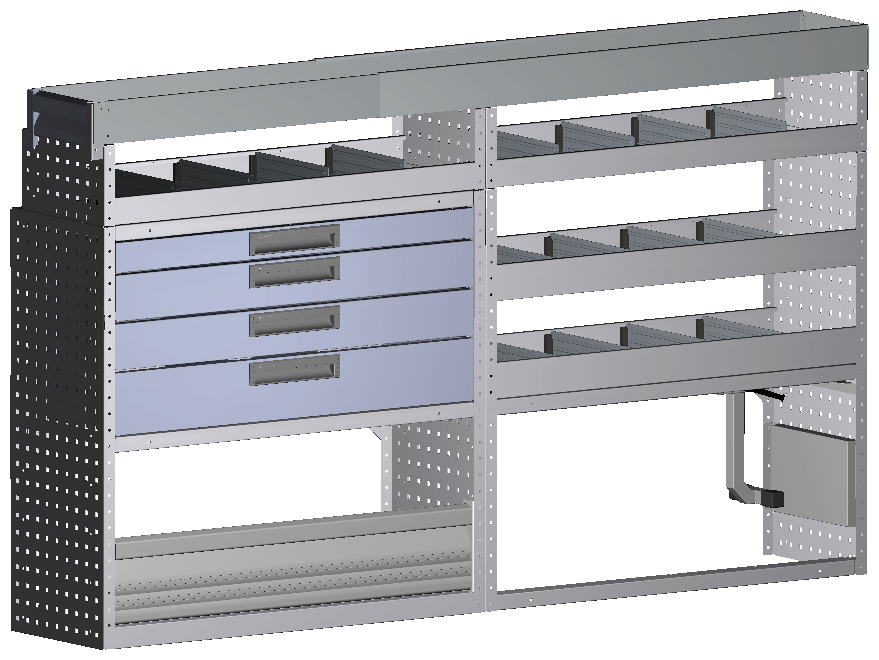 ALU-TECH KIT 2028X1210X360