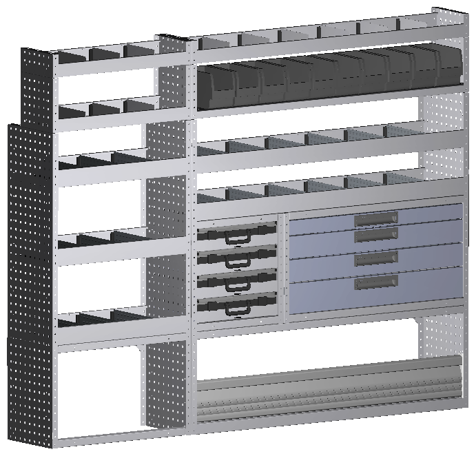 ALU-TECH KIT 2282X1800X360