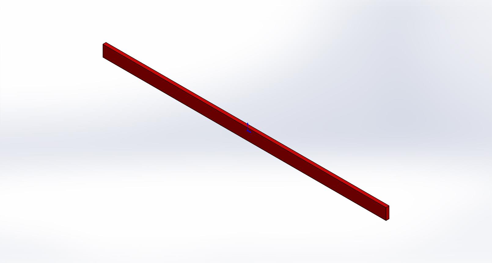 ALU LADEBALKEN MIT GUMMISCHUTZPROFIL L=1000mm 40X11