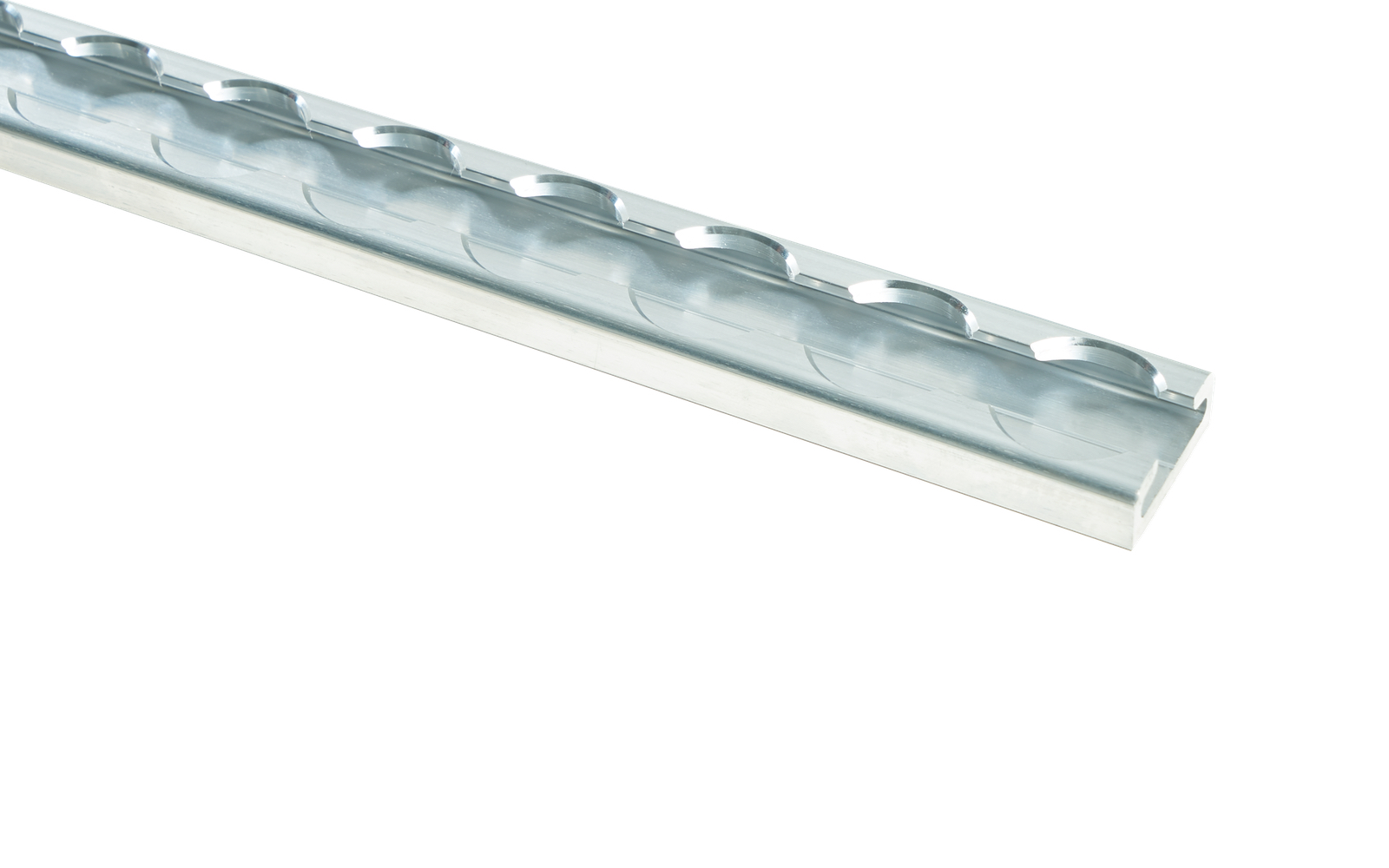 Airlineschiene eckig blank Slimversion light 3 m
