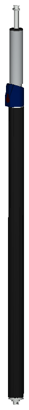 HXHENVERSTELLBARE SPANNSTANGE L=1250-1750 mm