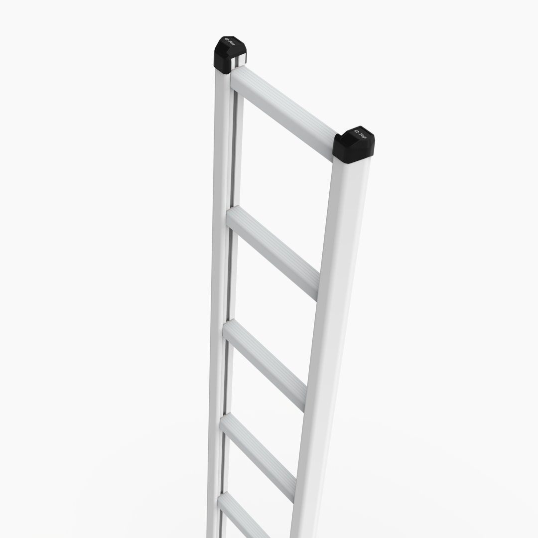 Hecktürleiter aus Aluminium für Crafter H3 180°