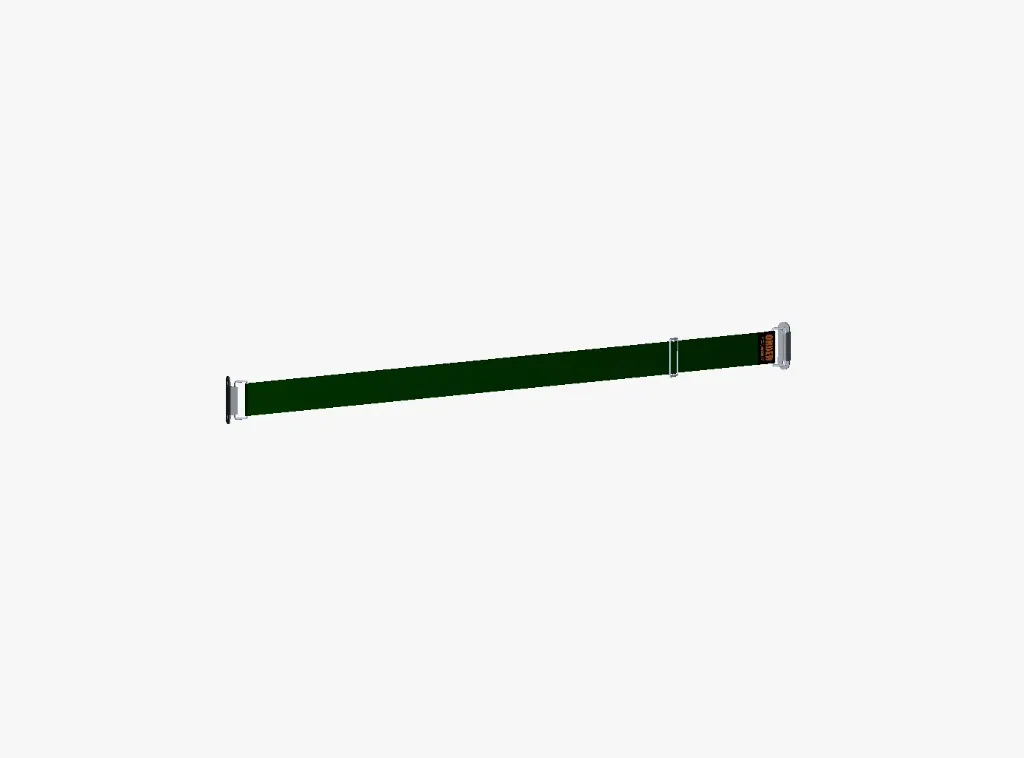 ELASTISCHER VERSTELLBARER GURT 760mm/1320mm MIT HAKEN