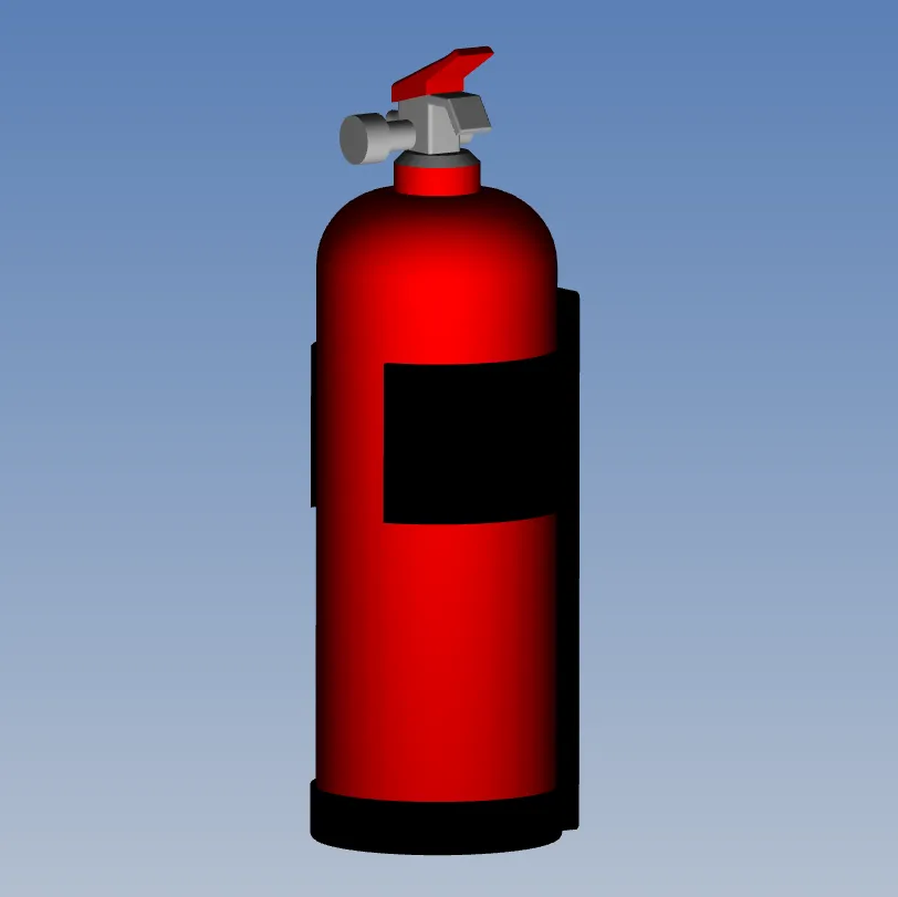 PULVERFEUERLXSCHER  2 KG. INKL.HALTER