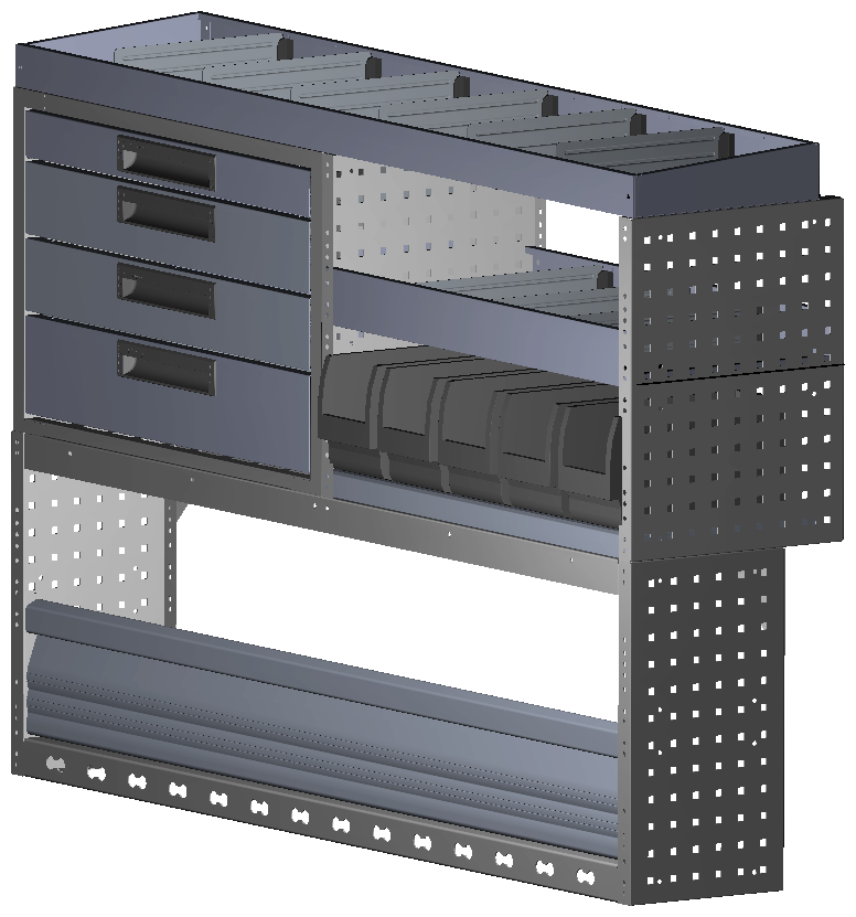 KIT 1521X1076X360