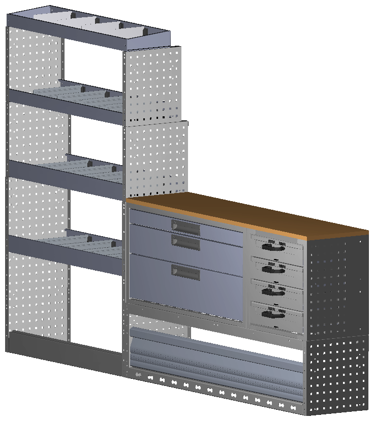 KIT  2535X1669X360
