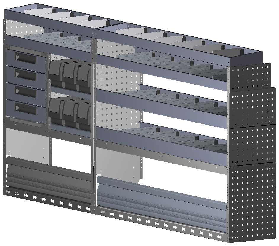 KIT  2535X1227X360
