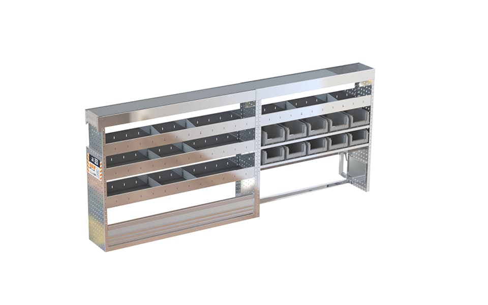 ALU-TECH KIT ALU 105L 2790x1216x320
