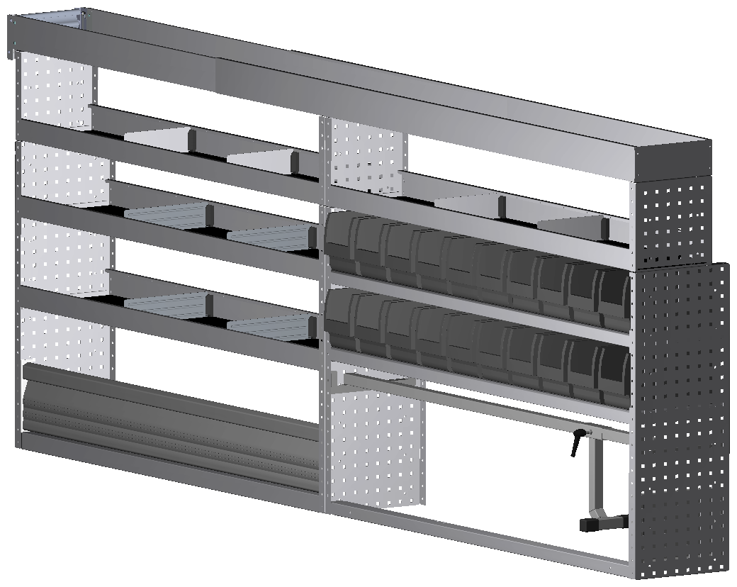 ALU-TECH KIT ALU 108L 3042x1216x320