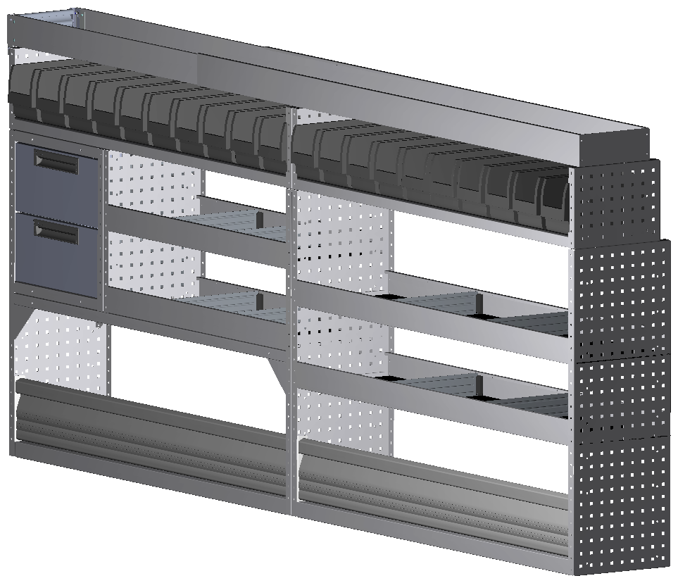 ALU-TECH KIT ALU 109L 3042x1360x360