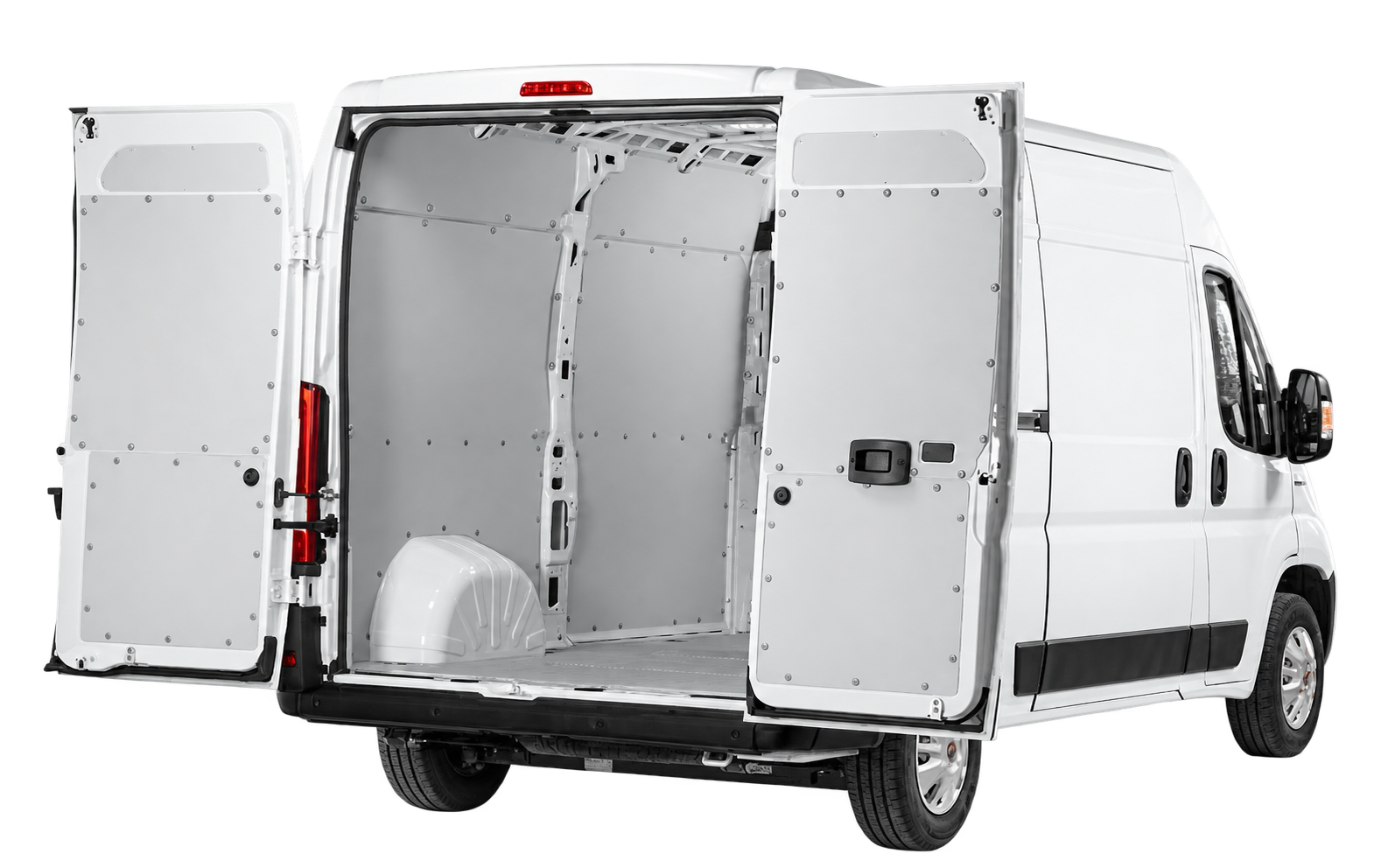 Wandverkleidung aus Kunststoff 4 mm Holrauprofil für Trafic L2H1 3498