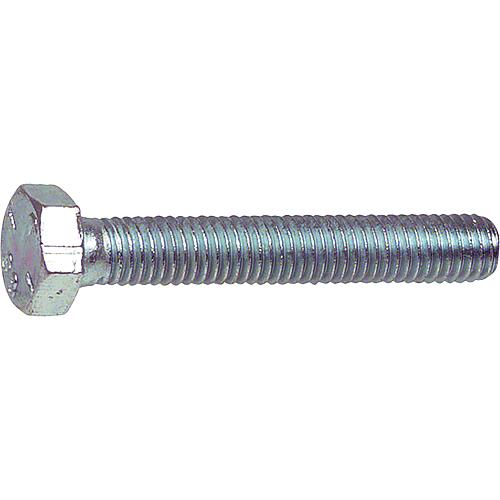 Sechskantschrauben 8.8 DIN 933 mit Gewinde bis Kopf, 8x18 mm, VPE = 200 Stück