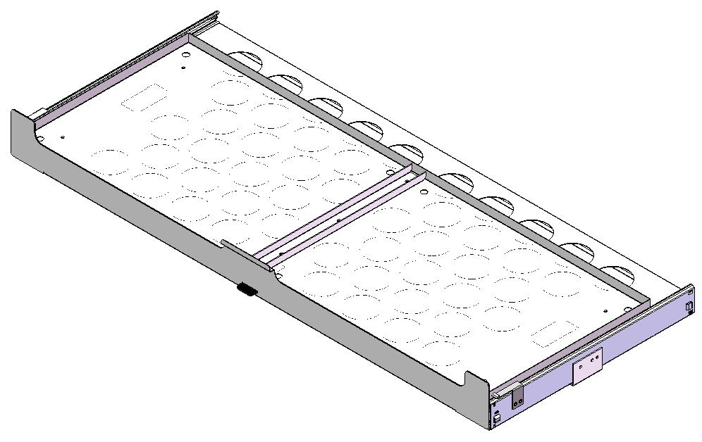 KOFFERTABLAR FXR SCHUBKASTEN 1014x241/483x410 MIT FXHRUNGSSCHIENEN