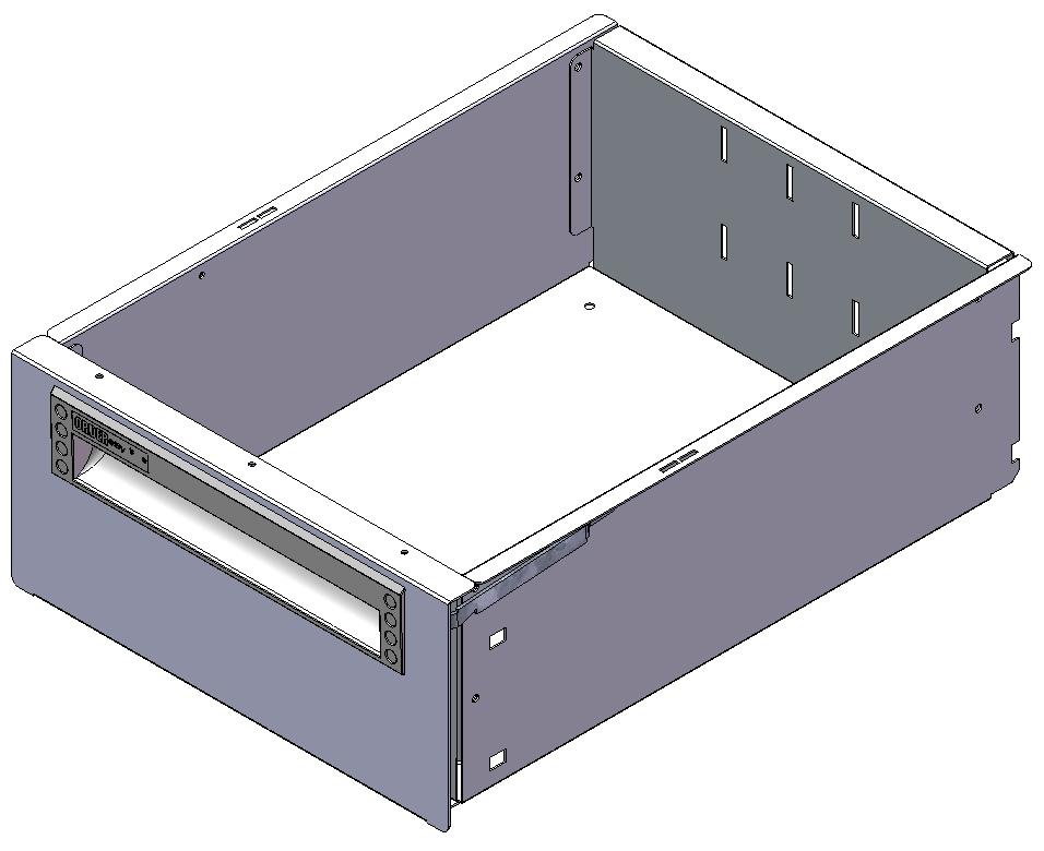 SEITLICHE SCHUBLADE 300X400 H130 LEER