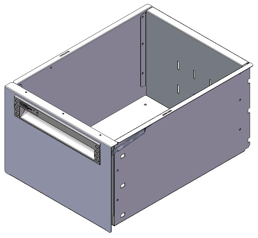 SEITLICHE SCHUBLADE 300X400 H200 LEER
