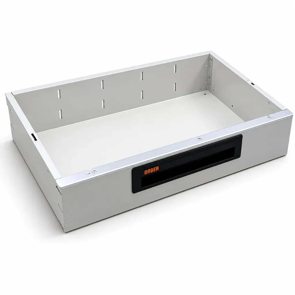 ALU SCHUBLADE 715X400 H130 LEER