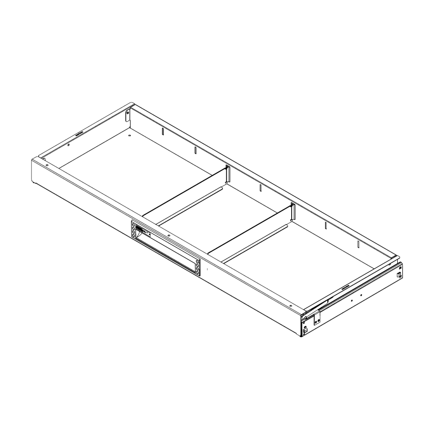 SCHUBLADE 900X350 H100 LEER