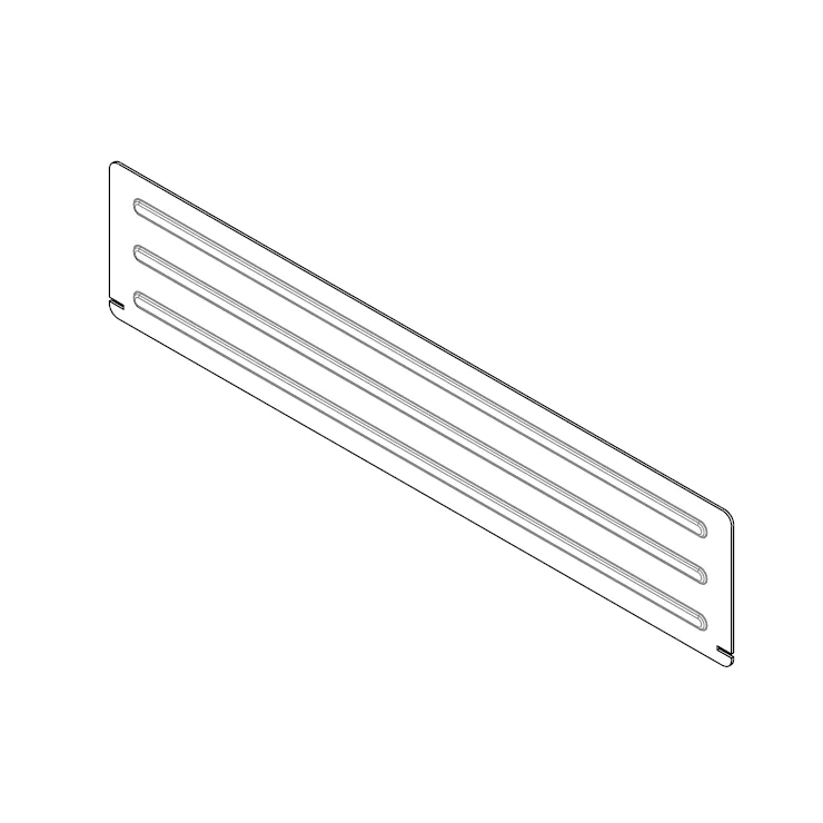 Trennblech 360 x 126 für Schubladen