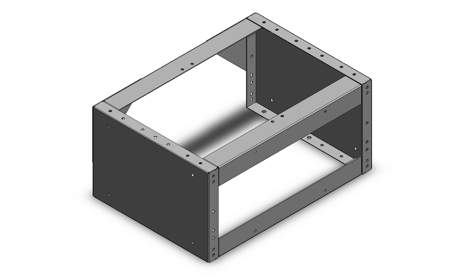 RADKASTENVERKLEIDUNG OFFEN 507X241X360
