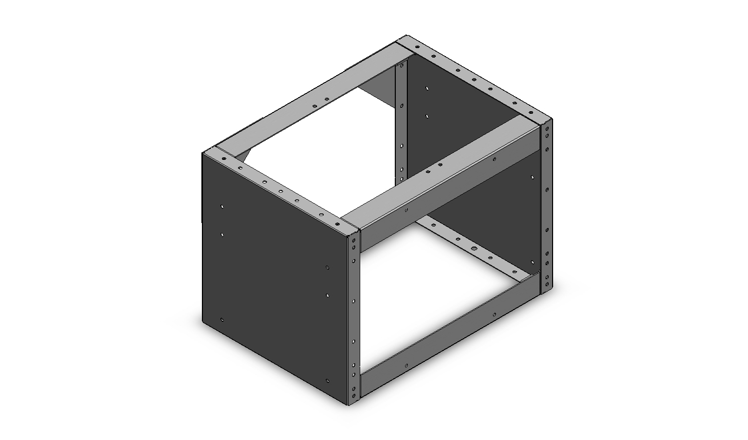 RADKASTENVERKLEIDUNG OFFEN 507X362X360