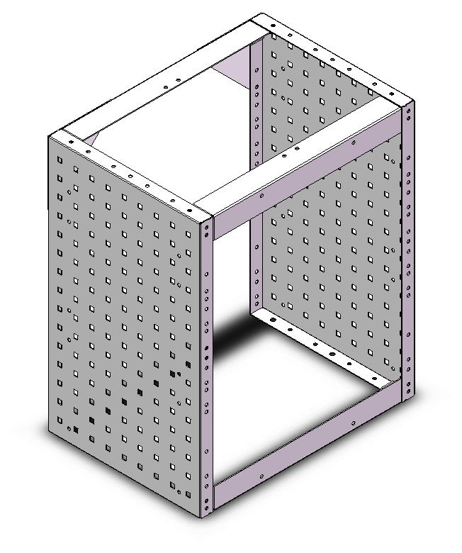 RADKASTENVERKLEIDUNG OFFEN 507X604X360