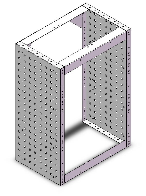 RADKASTENVERKLEIDUNG OFFEN 507X724X320