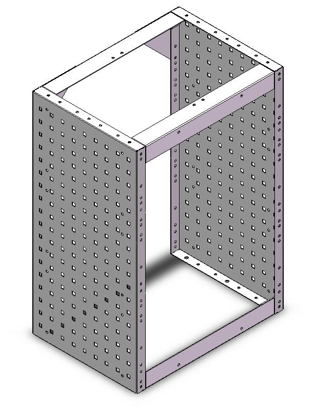 RADKASTENVERKLEIDUNG OFFEN 507X724X360