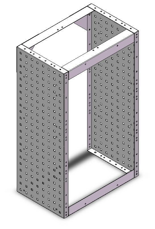 RADKASTENVERKLEIDUNG OFFEN 507X845X320