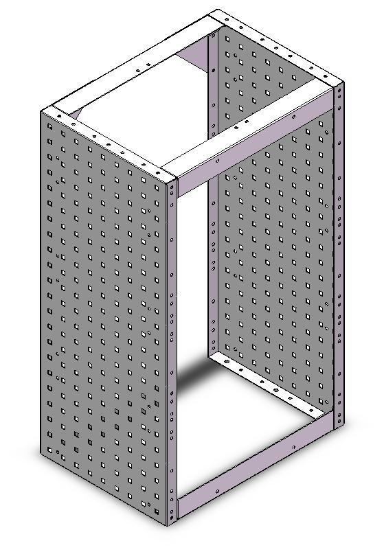 RADKASTENVERKLEIDUNG OFFEN 507X845X360