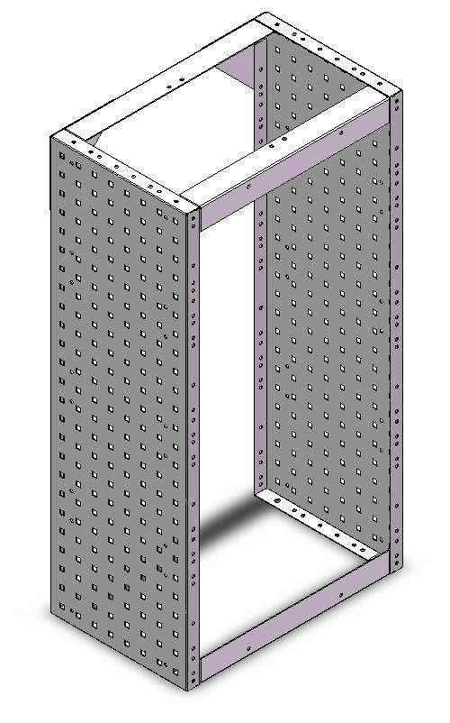 RADKASTENVERKLEIDUNG OFFEN 507X966X320