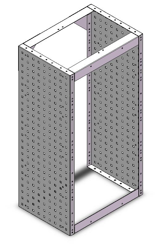 RADKASTENVERKLEIDUNG OFFEN 507X966X360