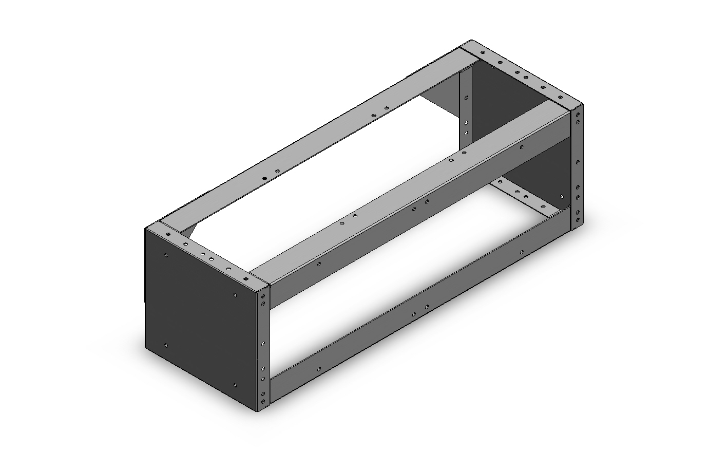 RADKASTENVERKLEIDUNG OFFEN 760X241X260