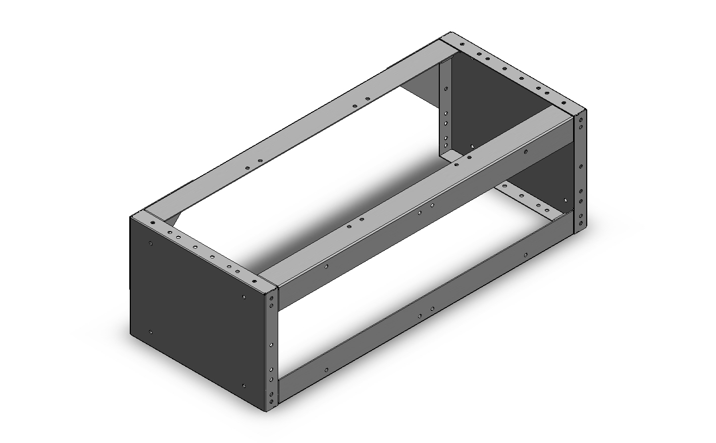 RADKASTENVERKLEIDUNG OFFEN 760X241X320