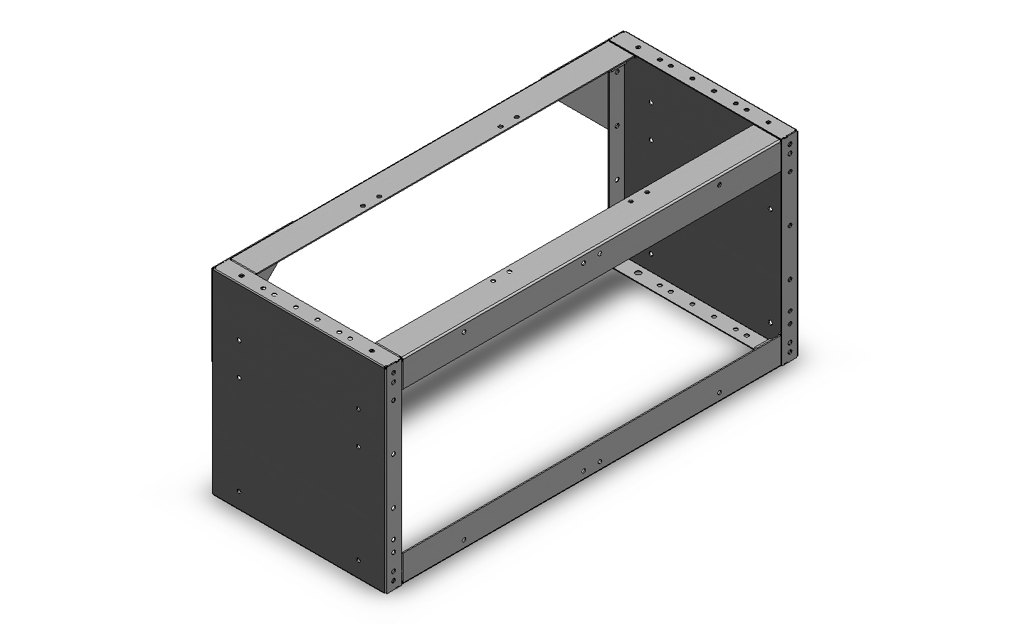 RADKASTENVERKLEIDUNG OFFEN 760X362X320