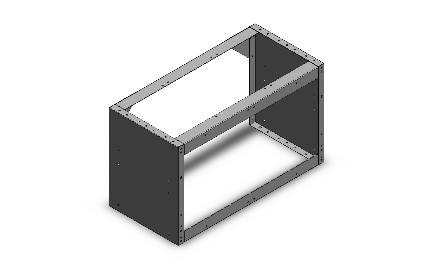 RADKASTENVERKLEIDUNG OFFEN 760X444X360