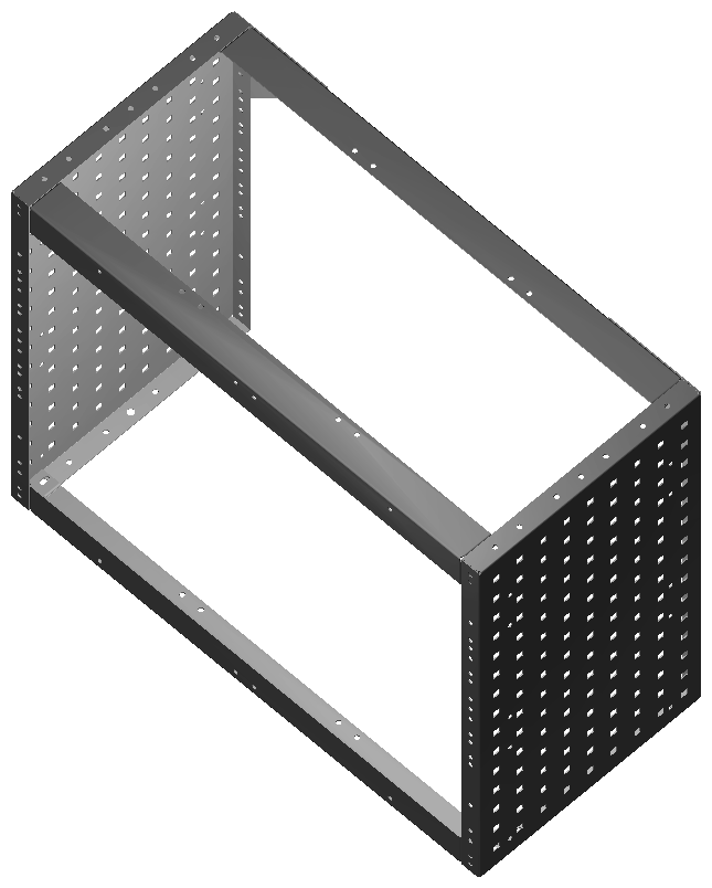 RADKASTENVERKLEIDUNG OFFEN 760X604X360