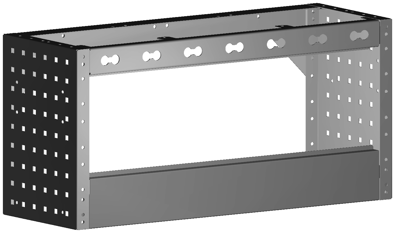 RADKASTENVERKLEIDUNG OFFEN 760X362X260
