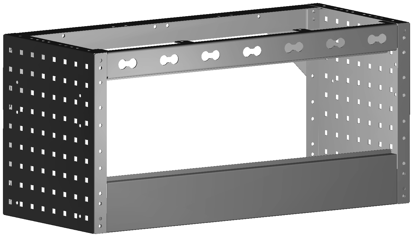 RADKASTENVERKLEIDUNG OFFEN 760X362X320