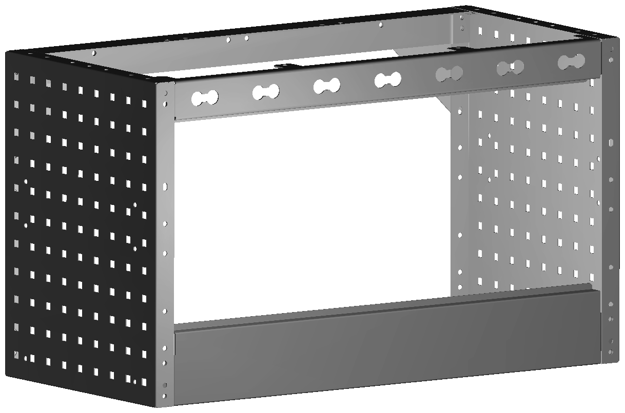 RADKASTENVERKLEIDUNG OFFEN 760X444X360