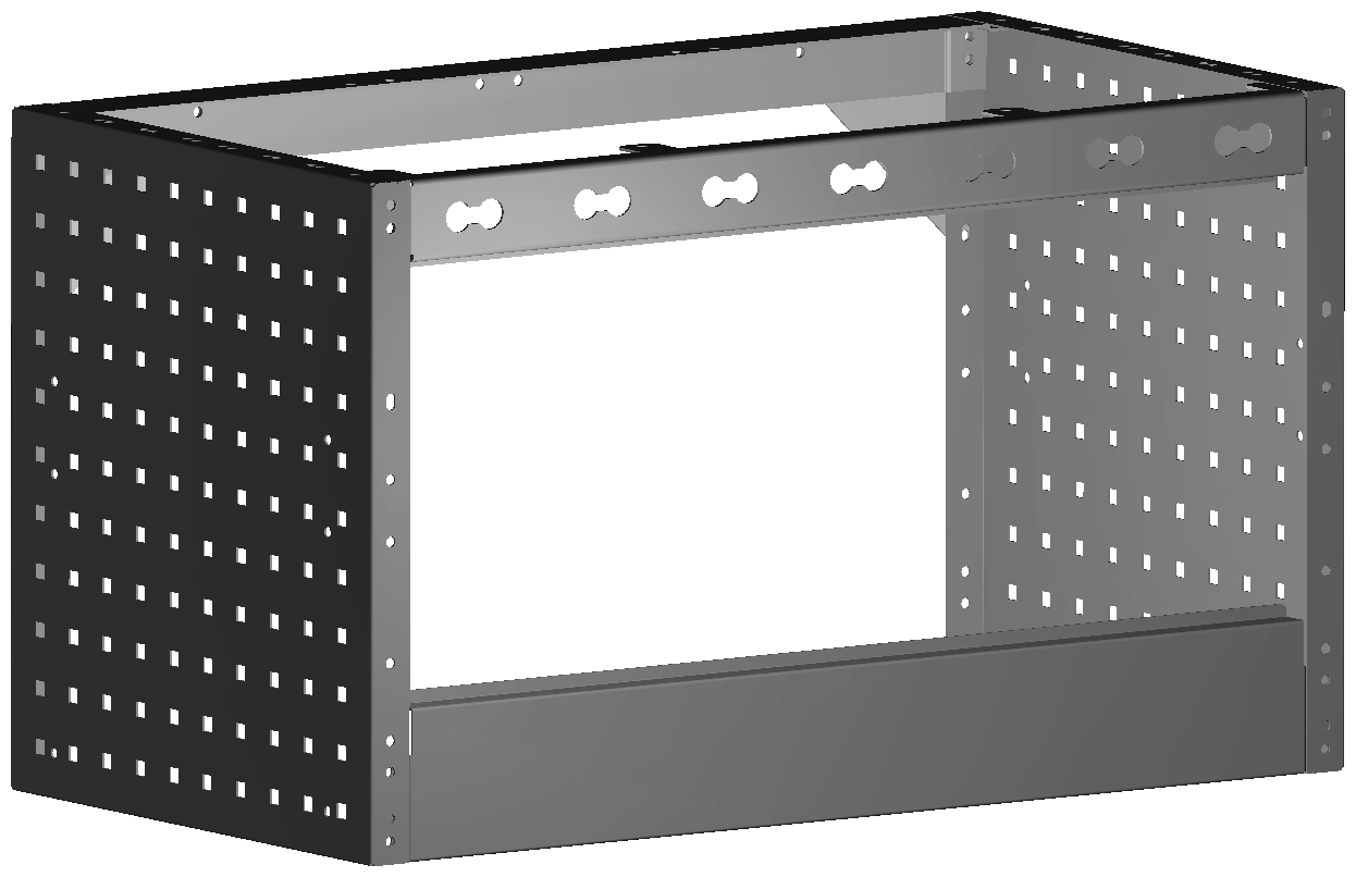 RADKASTENVERKLEIDUNG OFFEN 760X444X410